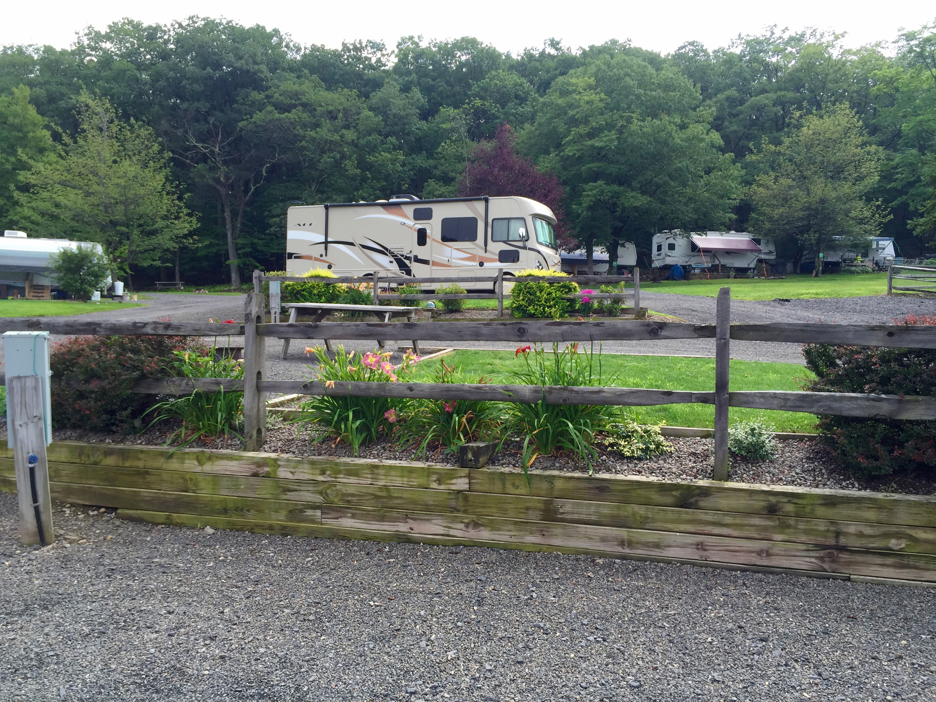 Three Horseshoe Pits