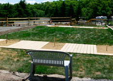 Three Horseshoe Pits